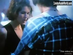 Lynette Walden Sexy Dress , Cleavage in Silencer (1992) 8