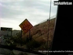 Pamela Anderson blowjob in the car while driving in Pam & Tommy Lee sex tape (1998) 15