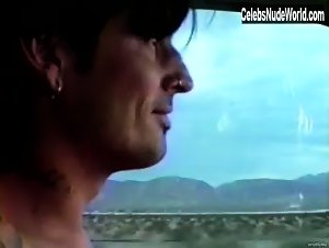 Pamela Anderson blowjob in the car while driving in Pam & Tommy Lee sex tape (1998) 16