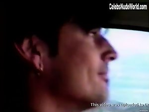 Pamela Anderson blowjob in the car while driving in Pam & Tommy Lee sex tape (1998) 18