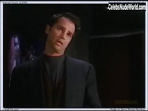 Pamela Anderson Nipple , Kissing scene in Souls (1996) 19