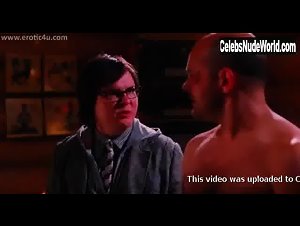 Crystal Lowe Brunette , Kissing in Hot Tub Time Machine (2010) 11