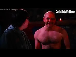 Crystal Lowe Brunette , Kissing in Hot Tub Time Machine (2010) 16