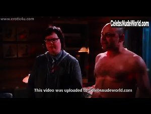 Crystal Lowe Brunette , Kissing in Hot Tub Time Machine (2010) 17