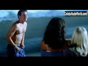 Gabrielle Richens Flashing boobs , Beach in Hack! (2007) 10
