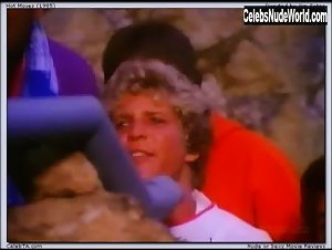 Deborah Richter Public Nudity , Beach in Hot Moves (1985) 14