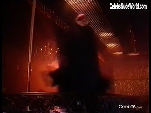 Jenny Wallace boobs , Striptease scene in Vamps (1995) 5