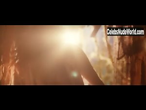 Juno Temple nude, boobs scene in Horns (2013) 2