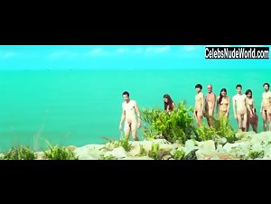 Debra Baker nude, beach scene in Voyage (2013) 1