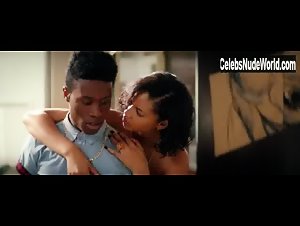 Chanel Iman nude, boobs scene in Dope (2015) 10
