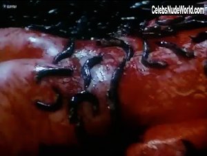 Kari Rose nude, boobs scene in Slugs (1988) 18