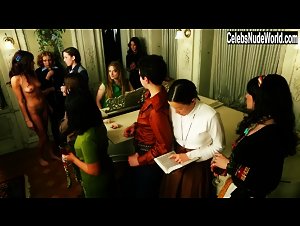 Karin Webb nude , cleavage scene in Ten (2014) 3