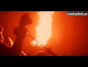 Anya Chalotra Fireplace , Big boobs in The Witcher 17