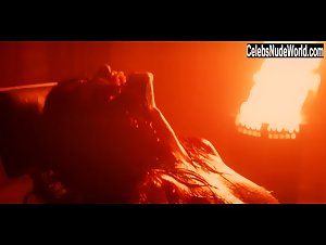 Anya Chalotra Fireplace , Big boobs in The Witcher 18