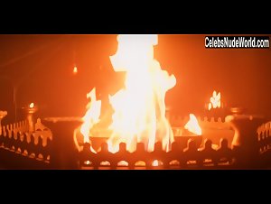 Anya Chalotra Fireplace , Big boobs in The Witcher 3