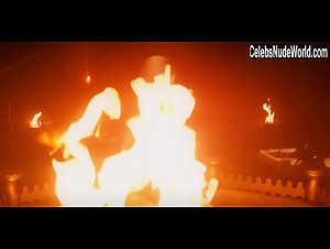 Anya Chalotra Fireplace , Big boobs in The Witcher 8