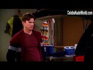 Aly Michalka Sexy Dress , Cleavage In Two and a Half Men (2003-2015) 15