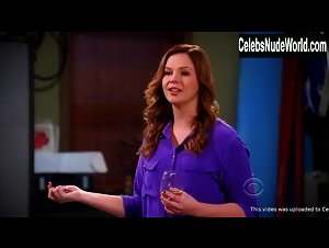 Aly Michalka Sexy Dress , Cleavage In Two and a Half Men (2003-2015) 17