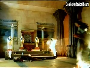Anna Valle Nude, breasts scene in Augustus (2003) 9