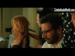 Zahia Dehar Blonde , Sexy Dress scene in Joséphine s'arrondit (2016) 13