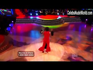 Cheryl Burke Bouncing boobs , Sexy Dress scene in Dancing with the Stars (2005-) 4