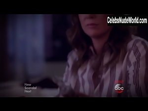 Ellen Pompeo Black Lingerie , Bouncing boobs scene in Grey's Anatomy (2005-2021) 4