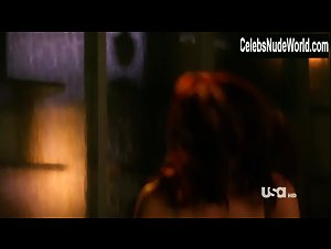 Debra Messing Attractive,underclothing scene in The Starter Wife (2008) 17