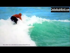 Grace Park Bouncing boobs , Cleavage scene in Hawaii Five-0 (2010-2020) 10