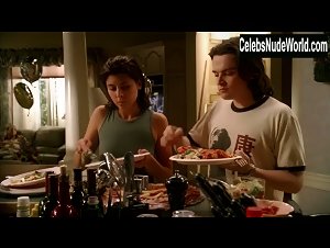 Jamie-Lynn Sigler Brunette , Tight Dress scene in The Sopranos (1999-2007) 6