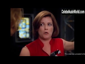 Jeri Ryan Tight Dress , Fit scene in Star Trek: Voyager (1995-2001) 15