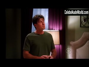 Jennifer Taylor underwear, Sexy scene in Two and a Half Men (2003-2015) 18