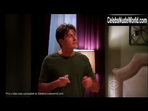 Jennifer Taylor underwear, Sexy scene in Two and a Half Men (2003-2015) 20