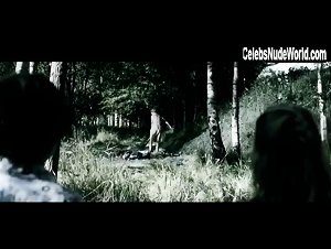 Lene Nystrøm boobs , Public Nudity scene in Deliver Us from Evil (2009) 1