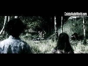Lene Nystrøm boobs , Public Nudity scene in Deliver Us from Evil (2009) 5