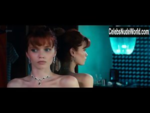 Abbey Lee Sexy Dress , Nude in Elizabeth Harvest (2018) 3