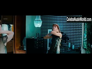 Abbey Lee Sexy Dress , Nude in Elizabeth Harvest (2018) 4