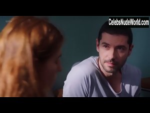 Agathe Bonitzer boobs , Lingerie In La belle et la belle (2018) 17