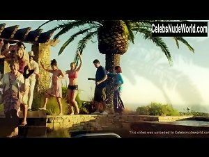 Ali Cobrin Pool , Bikini scene In Life's an Itch (2012) 14