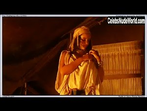 Amina Annabi Big boobs , Strips In Sheltering Sky (1990) 2