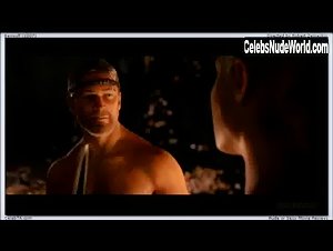 Angelina Jolie Tits , Close Up In Beowulf (2007) 8