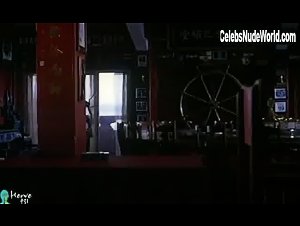 Arielle Dombasle Blonde , Bouncing boobs in Les fruits de la passion (1981) 7
