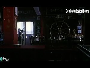 Arielle Dombasle Blonde , Bouncing boobs in Les fruits de la passion (1981) 8