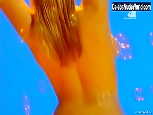 Barbara Moore High Heels , Blonde in Playboy's Wet and Wild: The Locker Room (1994) 19