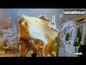 Barbi Benton Brunette , boobs in Deathstalker (1983) 12