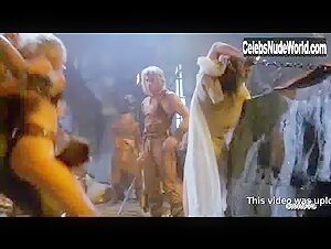 Barbi Benton Brunette , boobs in Deathstalker (1983) 17
