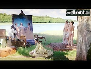 Blandine Bury Outdoor , Public Nudity in Louis XV, le soleil noir (2009) 5