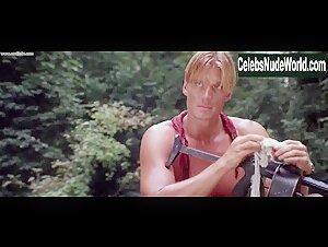 Charlotte Lewis Outdoor , Public Nudity in Men of War (1994) 17