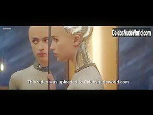 Claire Selby Tits , Pussy in Ex Machina (2015) 9