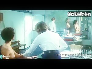 Corinne Clery boobs , Public Nudity in Kleinhoff Hotel (1977) 11