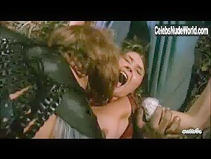 Dawn Dunlap boobs , Outdoor in Barbarian Queen (1985) 16